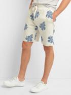 Gap Men French Terry Hibiscus Drawstring Shorts 9 - Carls Stone