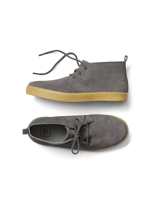 Gap Women Suede Mid Top Sneakers - New Shadow