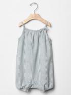Gap 1969 Railroad Stripe Denim One Piece - Medium Railroad
