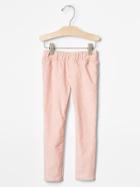 Gap 1969 Sparkle Pull On Legging Cords - Icy Pink