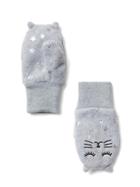 Gap Pro Fleece Cat Mittens - Heather Gray