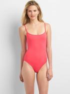 Gap Classic One Piece Suit - Rosehip