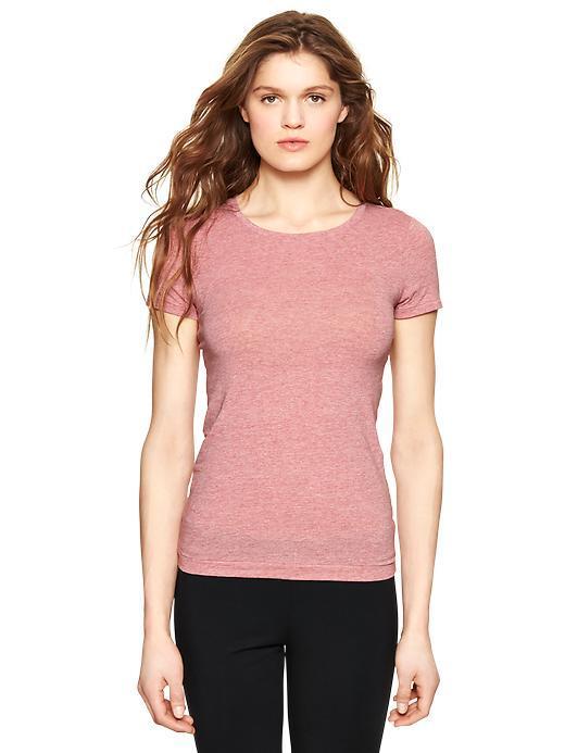 Gap Pure Body Short Sleeve Tee - Red Heather