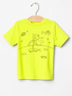 Gap Men Graphic Short Sleeve Tee - Safety Yellow