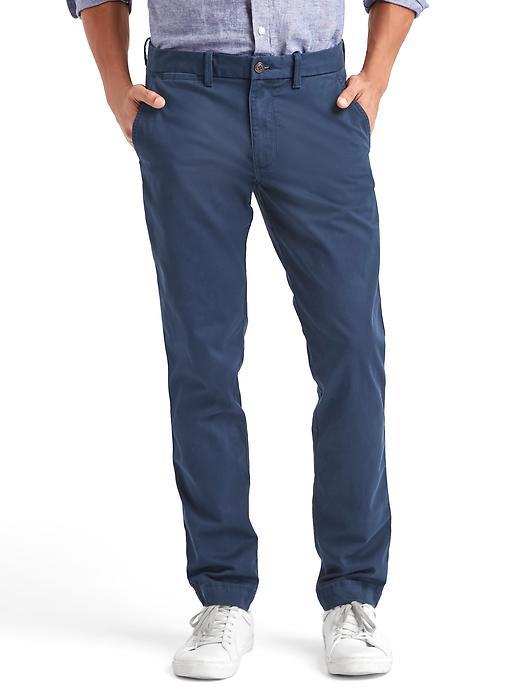 Gap Men Stretch Slim Fit Chinos - Navy