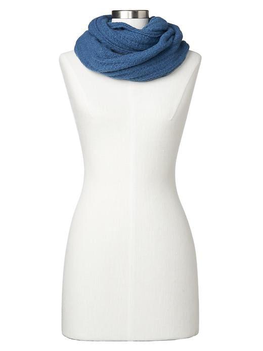 Gap Women Boucle Infinity Scarf - Indigo Seas