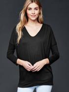 Gap Scoop Neck Tunic - True Black