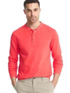 Gap Men Soft Henley - Modern Red