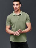 Gap Men Solid Pique Polo - Surplus