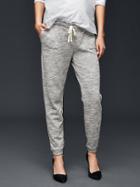 Gap French Terry Joggers - Space Dye Grey Marl