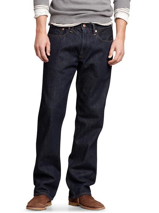 Gap 1969 Standard Fit Jeans Resin Rinse - Resin Rinse