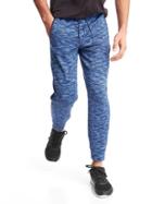 Gap Men Orbital Fleece Spacedye Joggers - Blue Heather