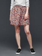 Gap Women Printed Circle Skirt - Multi Floral