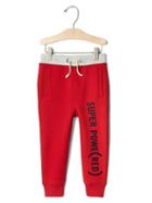 Gap Babygap X Red Graphic Sweats - Red