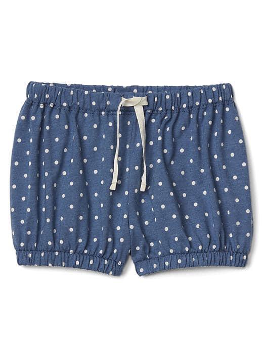 Gap Jersey Bubble Shorts - Dot Print