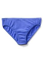 Gap Women High Cut Logo Bikini - Belle Blue