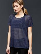 Gap Women Air Jersey Tee - True Indigo