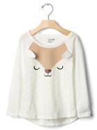 Gap Animal Face Tunic - Ivory Frost