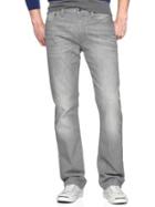 Gap Men 1969 Straight Fit Jeans Silver Strand Wash - Silverstrand