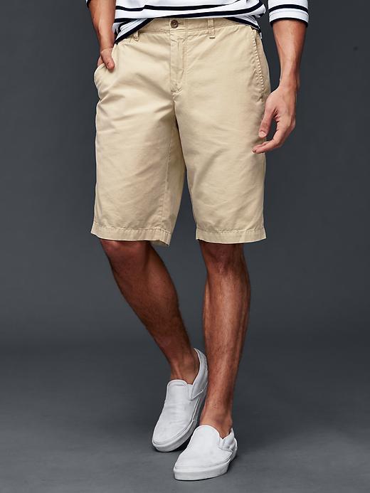 Gap Men Everyday Shorts 12 - Iconic Khaki