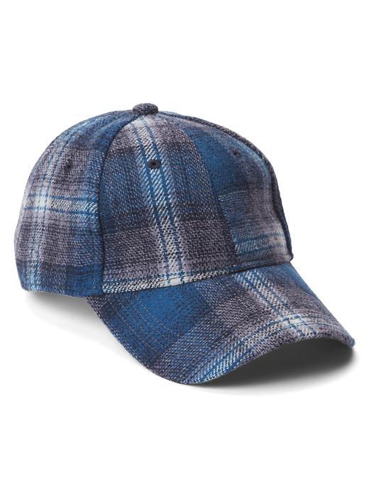 Gap Men + Pendleton Baseball Hat - Blue Plaid