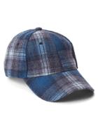 Gap Men + Pendleton Baseball Hat - Blue Plaid