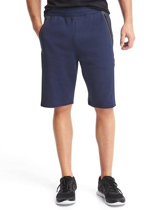 Gap Men Performance Cotton Zip Pocket Shorts 10 - True Indigo