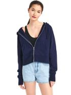 Gap Women The Archive Re Issue Zip Hoodie - Dark Night