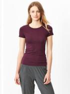 Gap Pure Body Short Sleeve Tee - Plum Pie