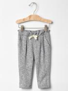 Gap Marled Soft Pants - Medium Grey Heather