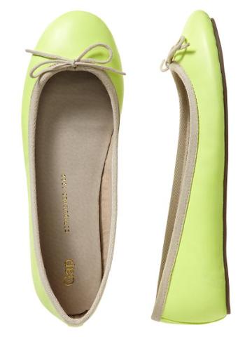 Gap Leather Ballet Flats