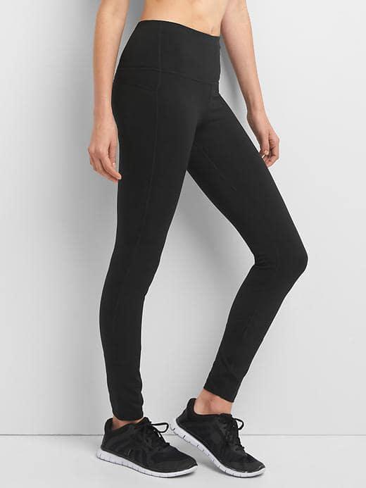 Gap Women Gapfit Blackout Technology Gfast High Rise Leggings - Black