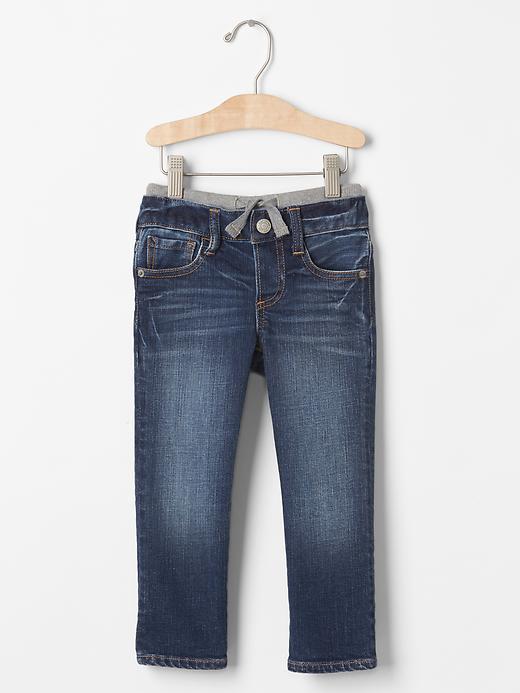 Gap 1969 Pull On Denim Pants - Medium Wash