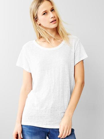 Gap Linen Tee - White