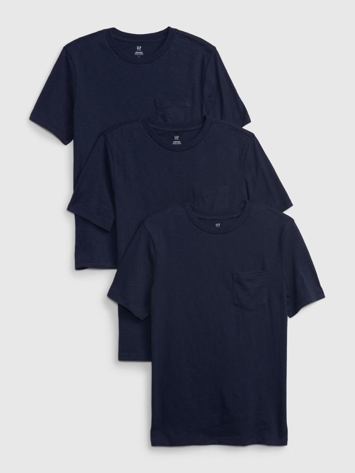 Kids Pocket T-shirt (3-pack)