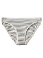 Gap Women Low Rise Bikini - Pencil Stripe Milk