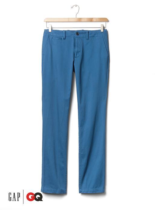 Gap X Gq Saturdays New York City Slim Fit Chinos - Blue