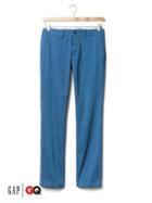 Gap X Gq Saturdays New York City Slim Fit Chinos - Blue