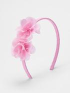 Gap Chiffon Flower Headband - Primrose Pink