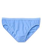 Gap Women High Cut Logo Bikini - Union Blue