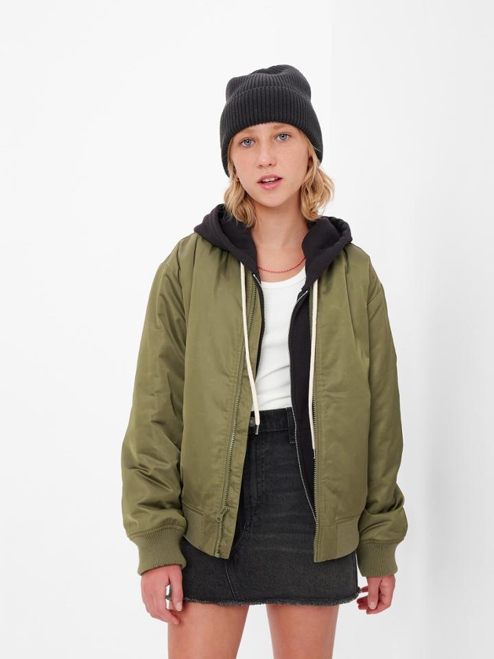 Teen 100% Recycled Bomber Jacket