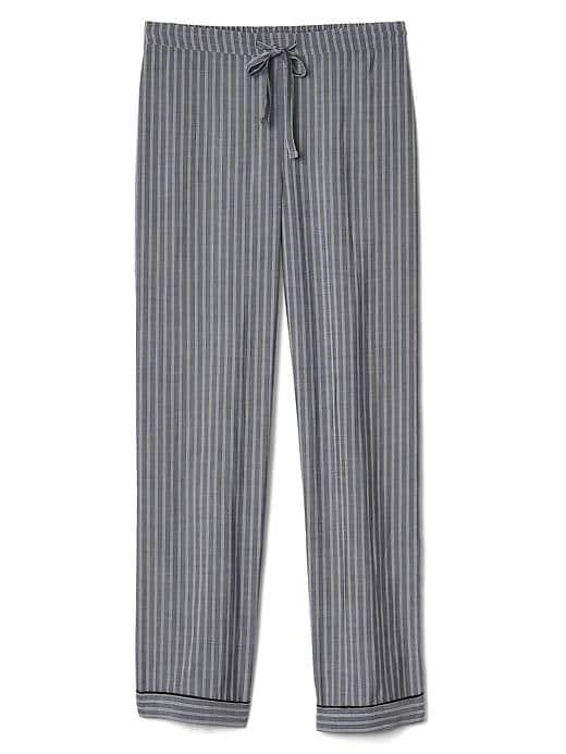 Gap Women Dreamwell Print Sleep Pants - Gray Stripe