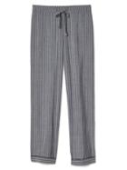 Gap Women Dreamwell Print Sleep Pants - Gray Stripe