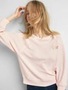 Gap Women Logo Pullover Sweatshirt - Light Pink