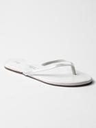 Gap Leather Flip Flops - White