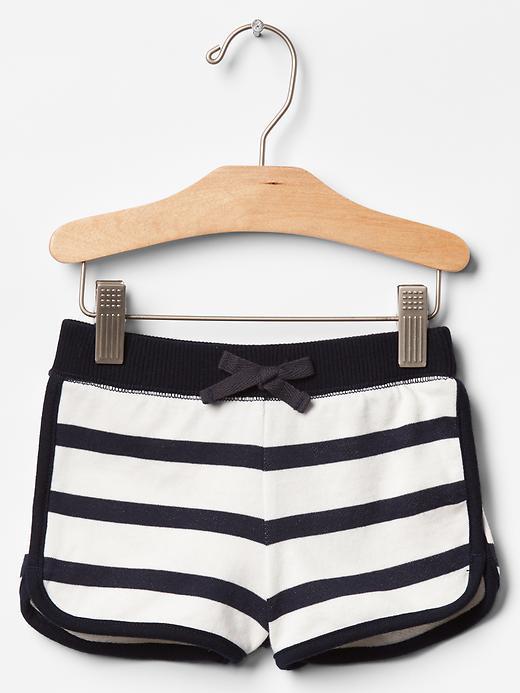 Gap Cozy Splash Shorts - Blue Stripe