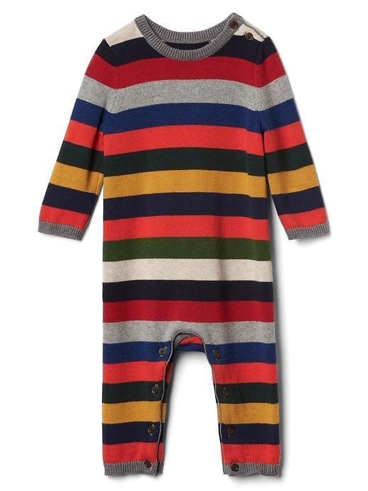 Gap Bright Stripe Sweater One Piece - Multi Stripe