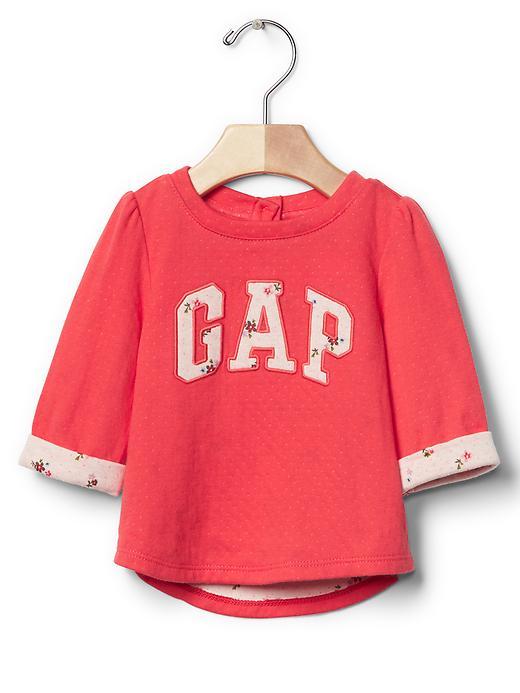 Gap Floral Logo Curved Top - Rose Bush