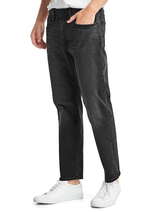 Gap Men Slim Wader Jeans - Black Sand
