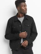 Gap Men Icon Denim Jacket - Black Wash